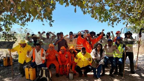  CURSO DE COMBATE A INCÊNDIOS FLORESTAIS EM TALISMÃ