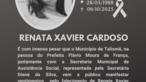 NOTA DE PESAR