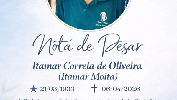 NOTA DE PESAR