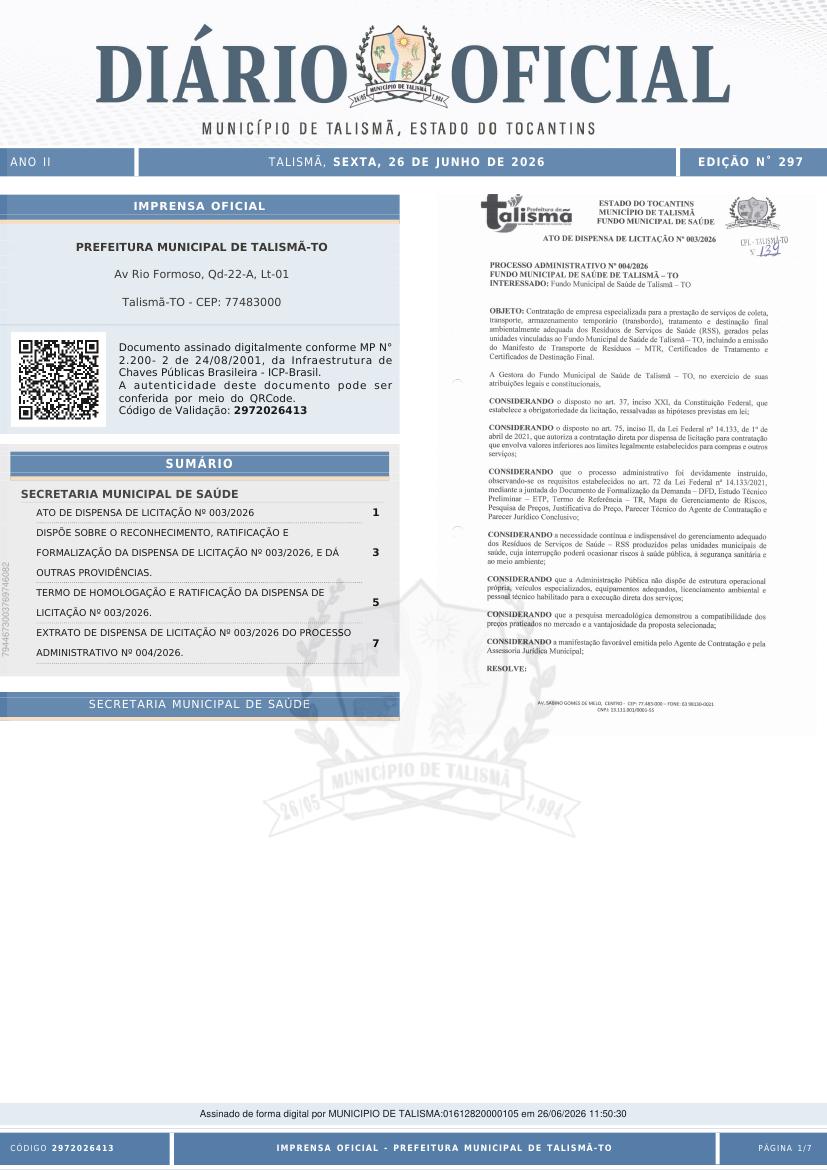 Capa da edição