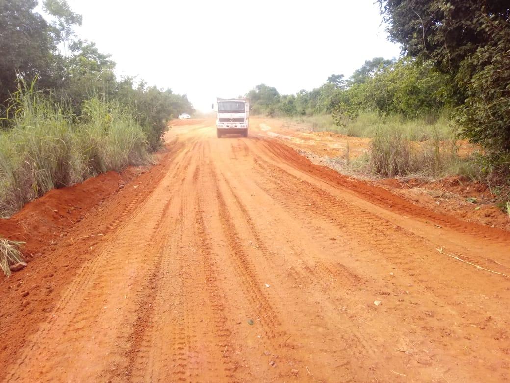 Secretaria de Infraestrutura está realizando manutenção das estradas vicinais