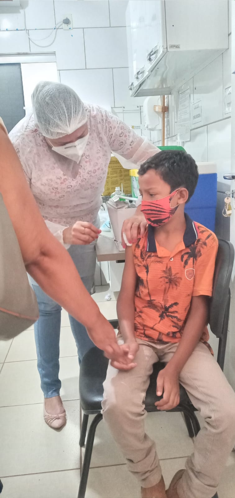 Secretaria de Saúde deu inicio a vacinação de crianças de 09 a 11 anos
