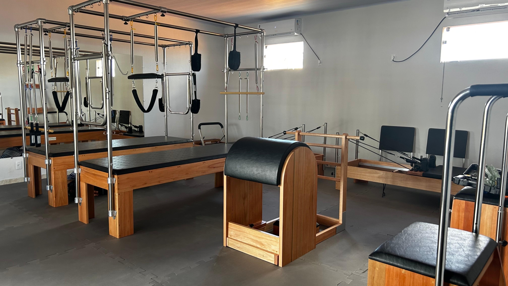 Talismã reforça Academia da Saúde, instala estúdio de pilates e promove apoio na promoção do bem-estar da população.