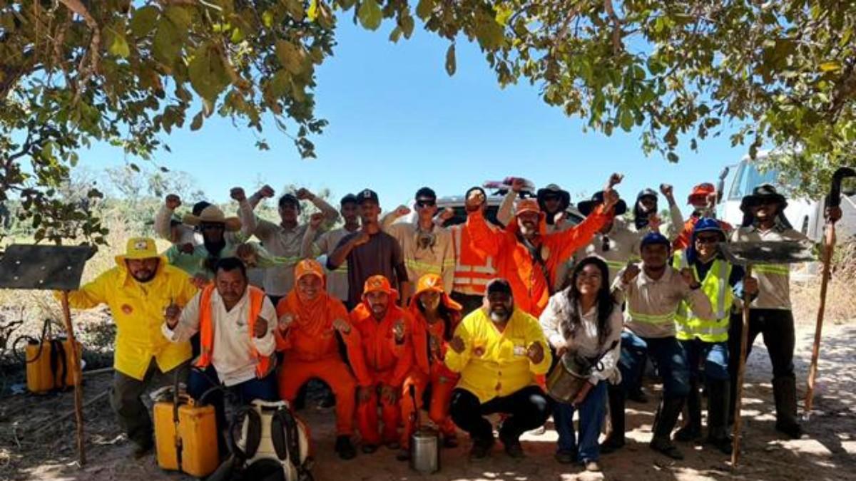  CURSO DE COMBATE A INCÊNDIOS FLORESTAIS EM TALISMÃ