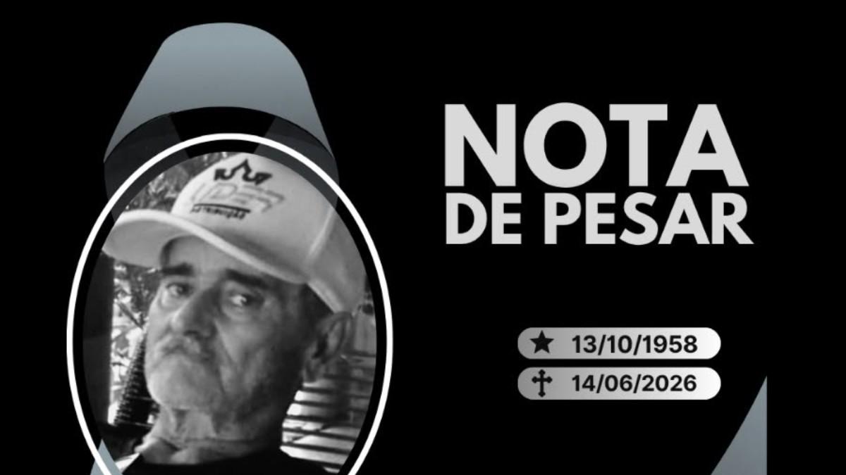 Nota de Pesar - Pedro de Souza